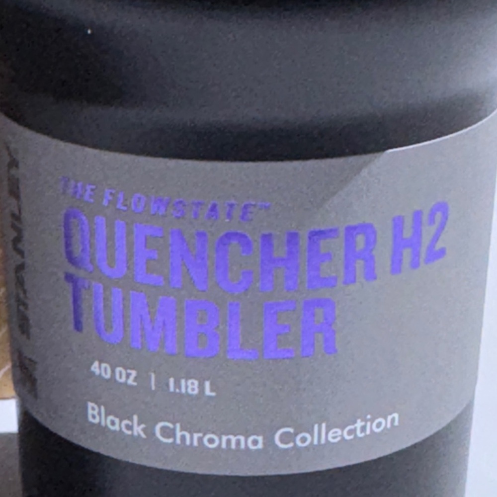 Brand New Black Chroma Collection Stanley 40 oz Tumbler New In Box - Picture 2 of 5